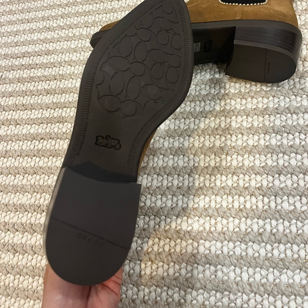 Coach Bowery Beadchain Chelsea Boots - Picture 8 of 9